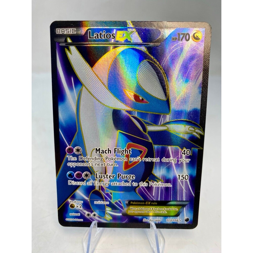 Pokemon Latios EX 113/116 Plasma Freeze Full Art Ultra Rare NM TCG